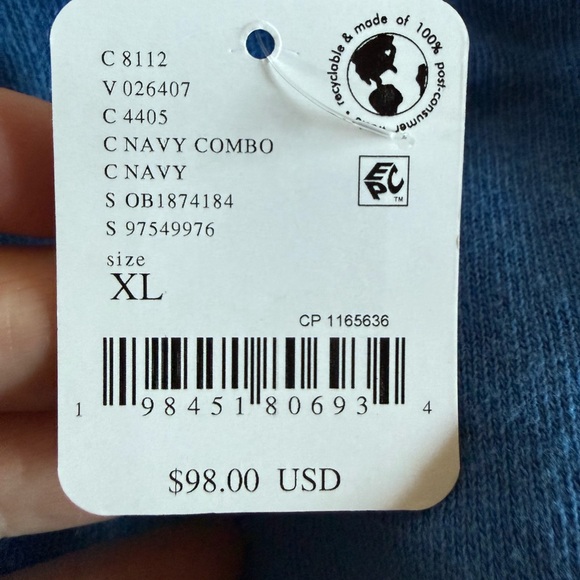 Free People We The Free You're A Star Tee in Navy Combo XL - Picture 4 of 7